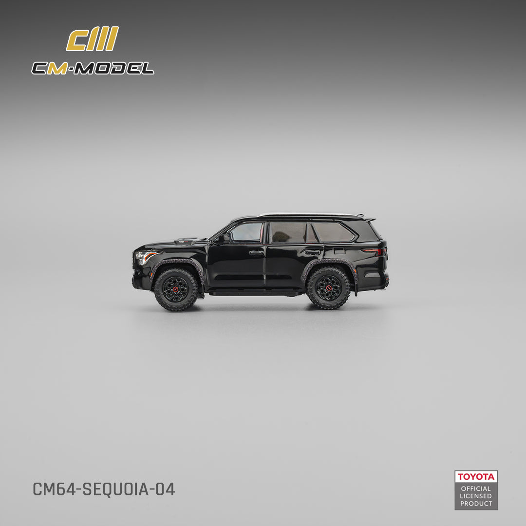 CM Model - Pre-Order - Toyota Sequoia Midnight Black - CM64-SEQUOIA-04