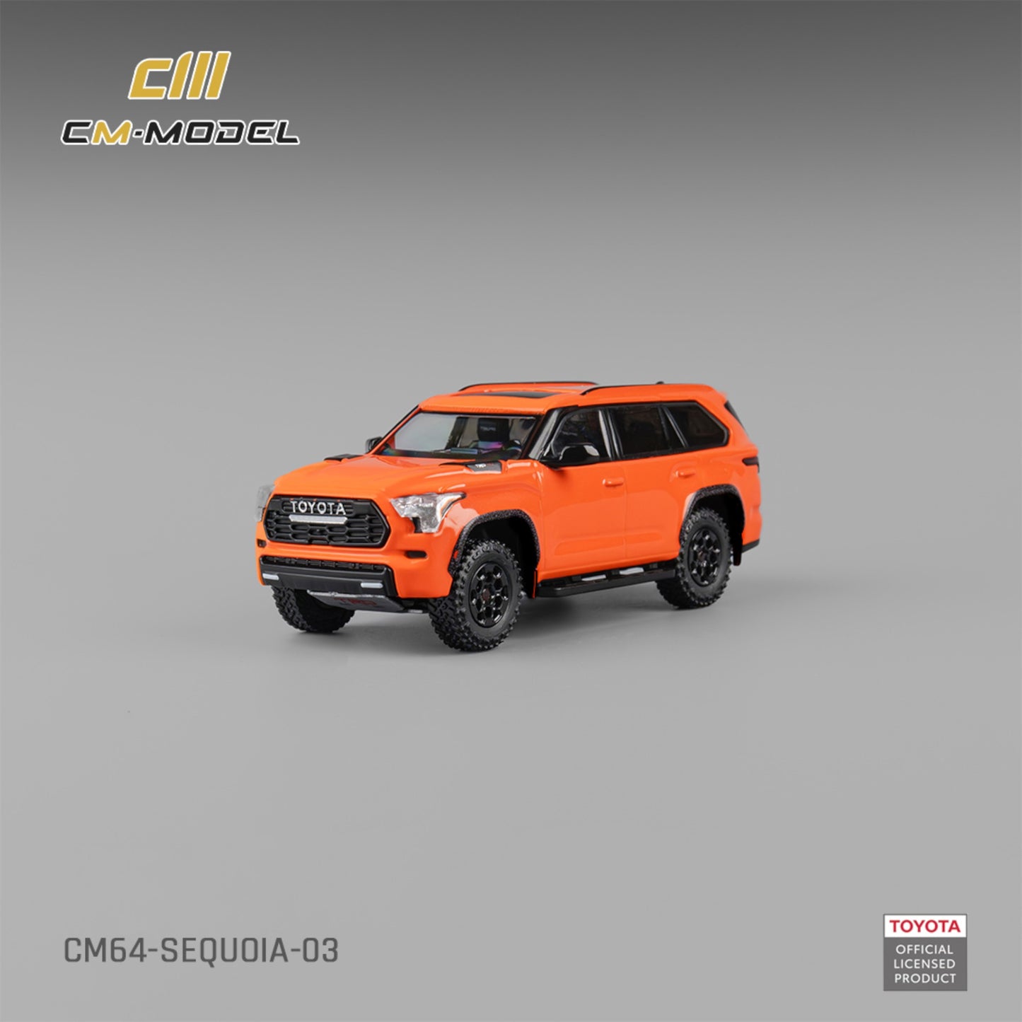 CM Model - Pre-Order - Toyota Sequoia Orange - CM64-SEQUOIA-03