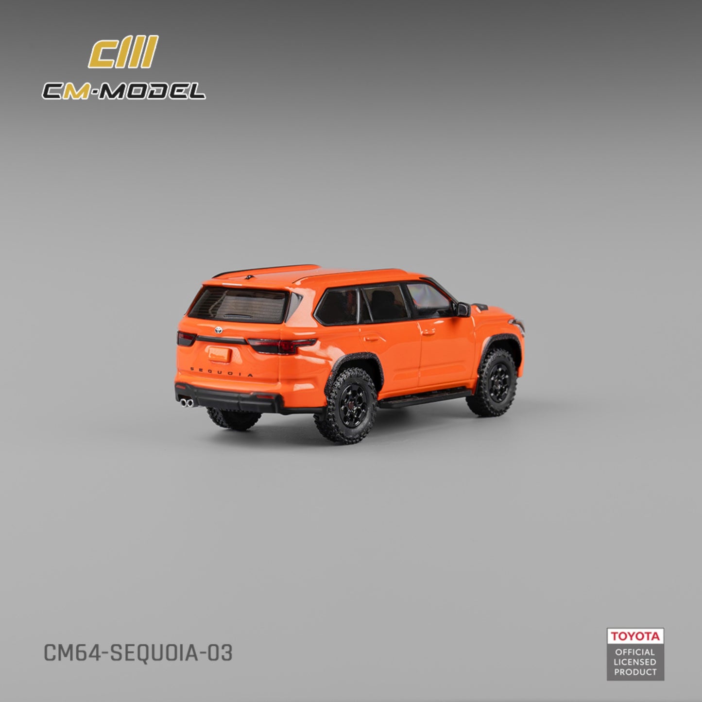 CM Model - Pre-Order - Toyota Sequoia Orange - CM64-SEQUOIA-03