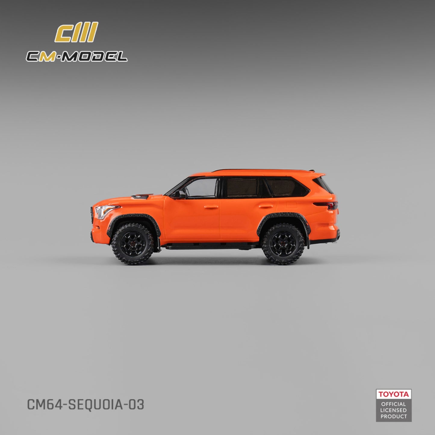 CM Model - Pre-Order - Toyota Sequoia Orange - CM64-SEQUOIA-03