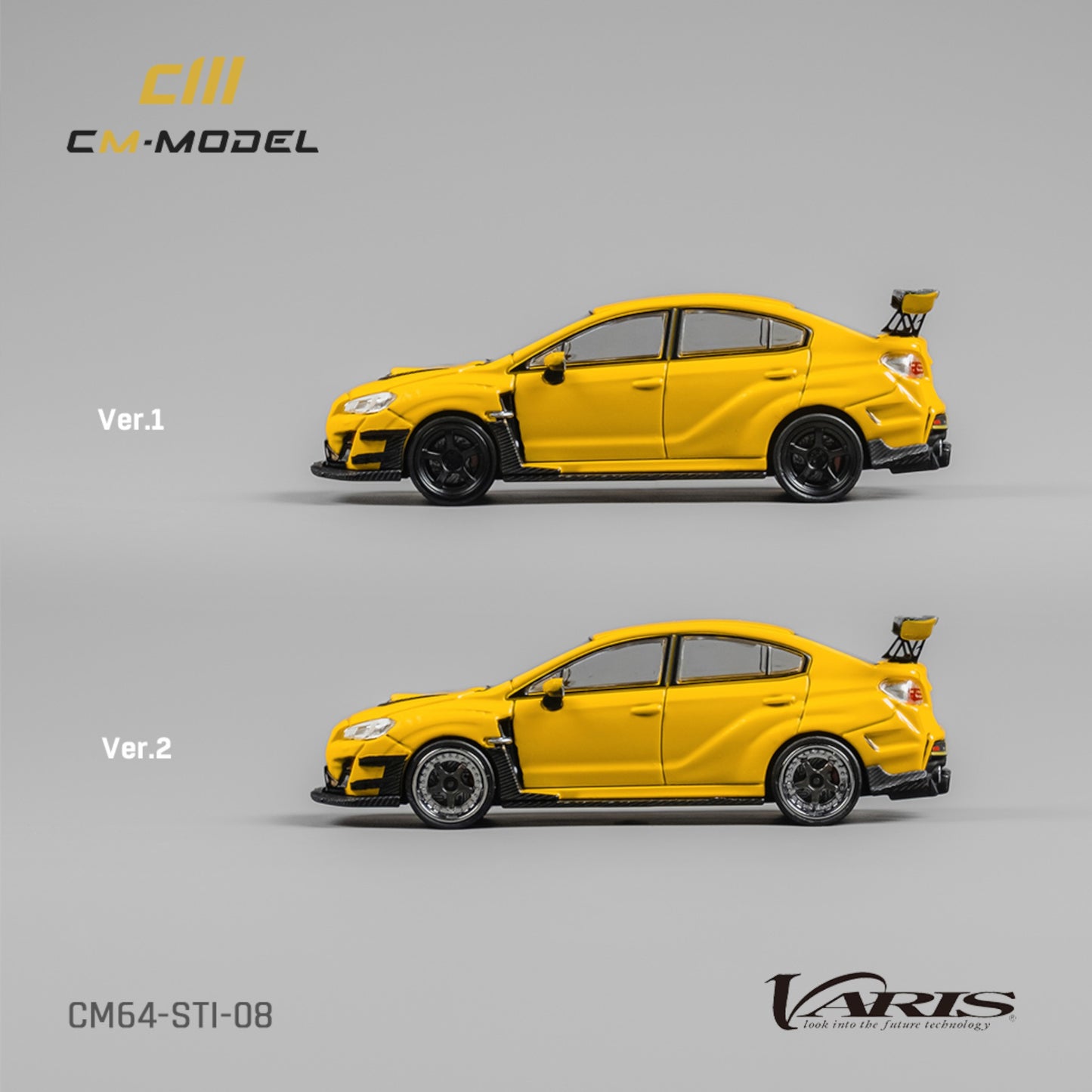 CM Model - Pre-Order - SUBARU STI Varis Widebody 1.0 - CM64-STI-08