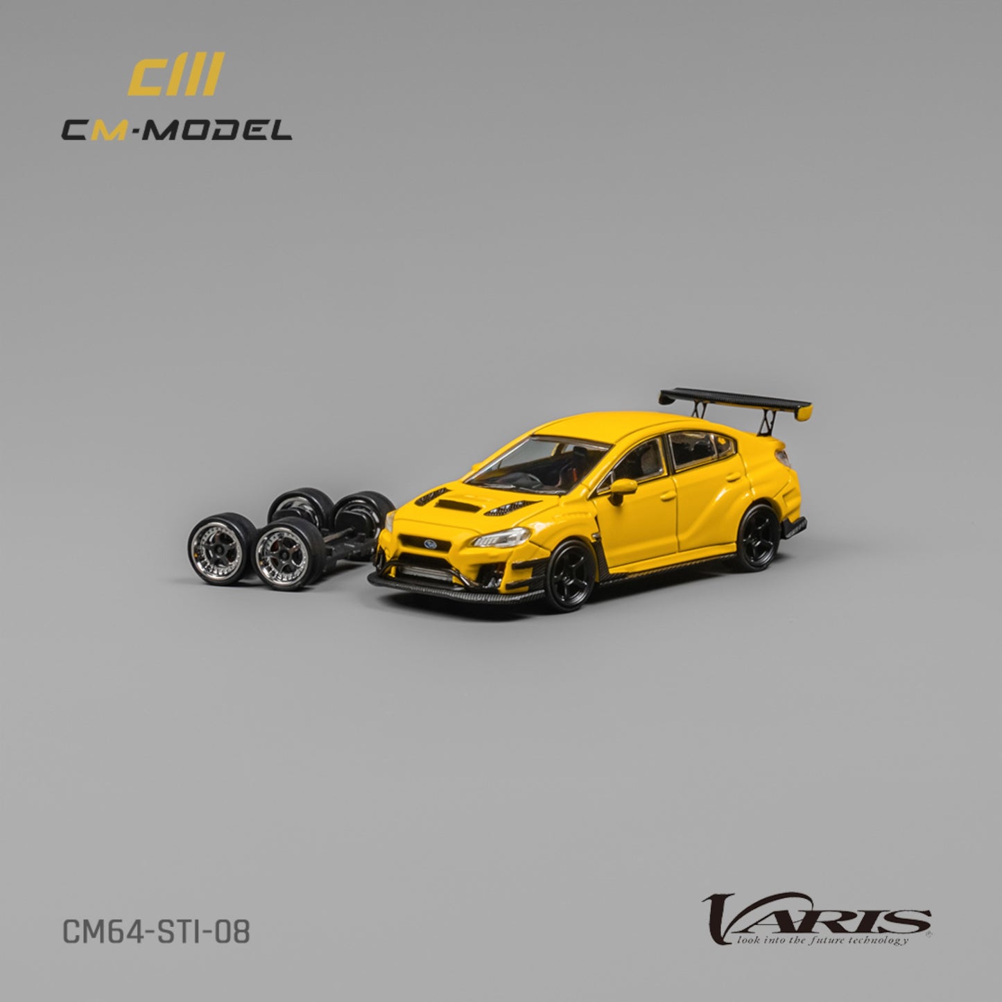 CM Model - Pre-Order - SUBARU STI Varis Widebody 1.0 - CM64-STI-08