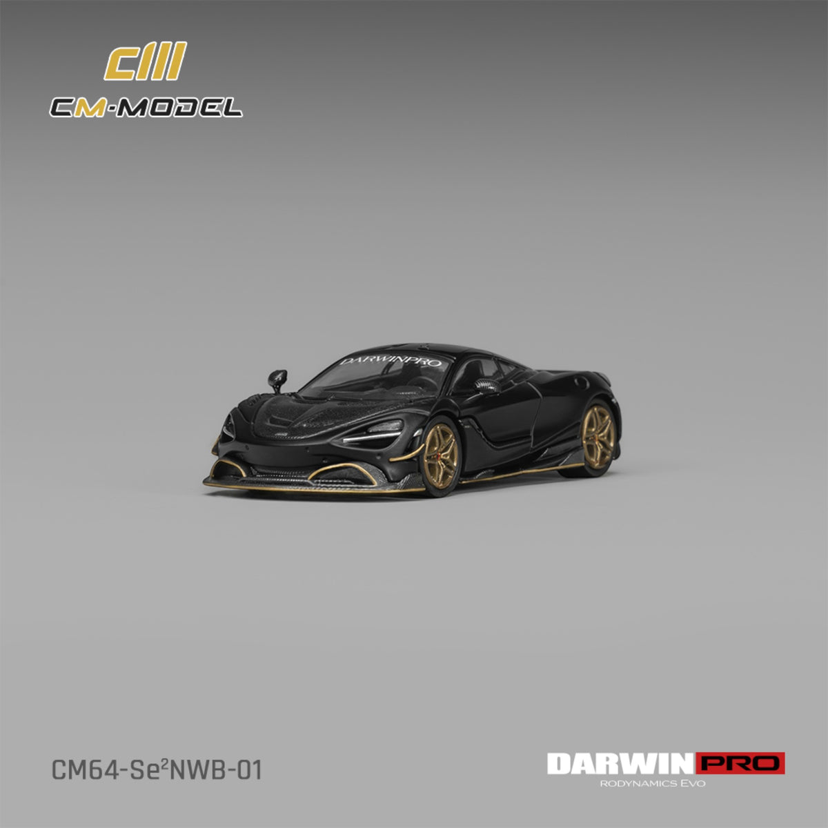 CM Model - Pre-Order - DarwinPRO 720SE²NWB MattBlack - CM64-Se²NWB-01