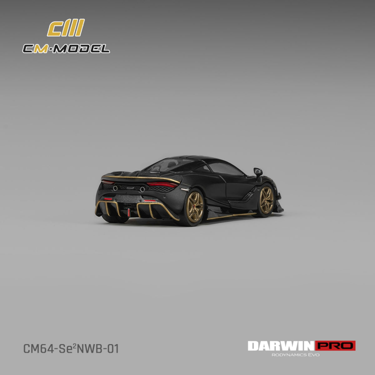 CM Model - Pre-Order - DarwinPRO 720SE²NWB MattBlack - CM64-Se²NWB-01