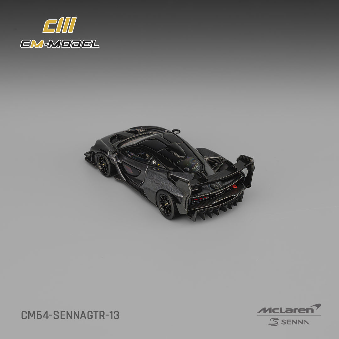CM Model - Pre-Order - McLaren Senna GTR, Dark Gray - CM64-SennaGTR-13