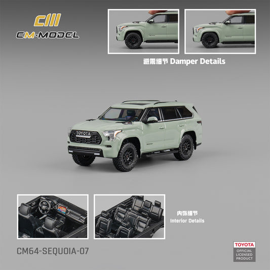 CM Model - Pre-Order - Toyota Sequioa, Cyan - CM64-Sequoia-07
