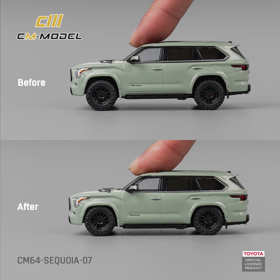 CM Model - Pre-Order - Toyota Sequioa, Cyan - CM64-Sequoia-07