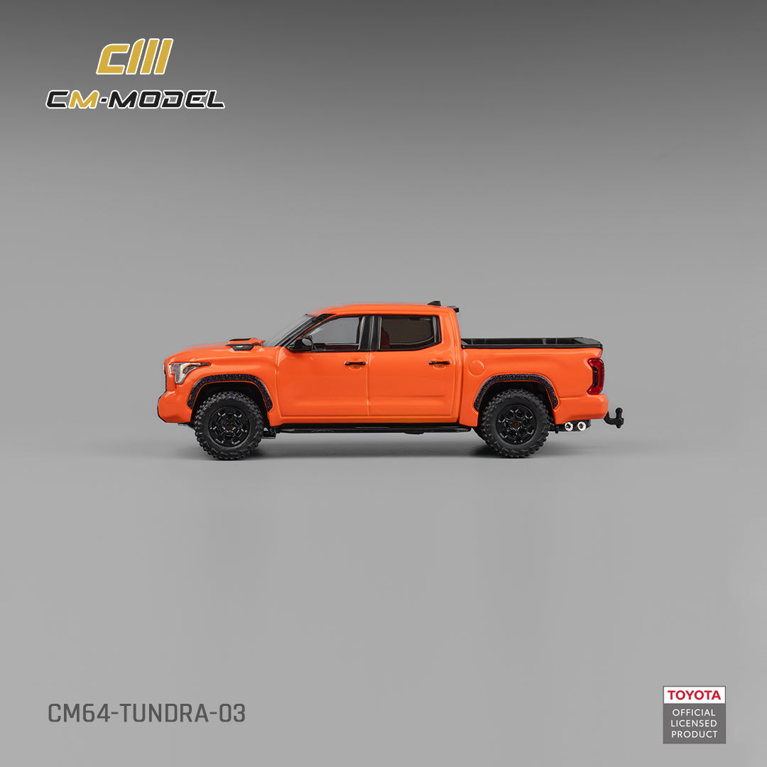 CM Model - Pre-Order - Toyota Tundra TRD Orange - CM64-Tundra-03