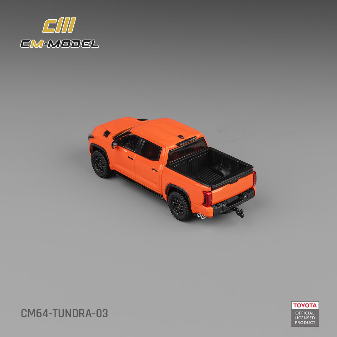 CM Model - Pre-Order - Toyota Tundra TRD Orange - CM64-Tundra-03