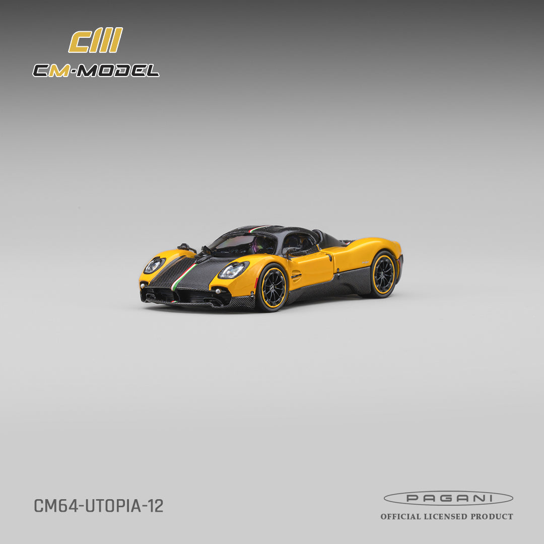 CM Model - Pre-Order - Pagani Utopia Giallo Ginevra - CM64-UTOPIA-12