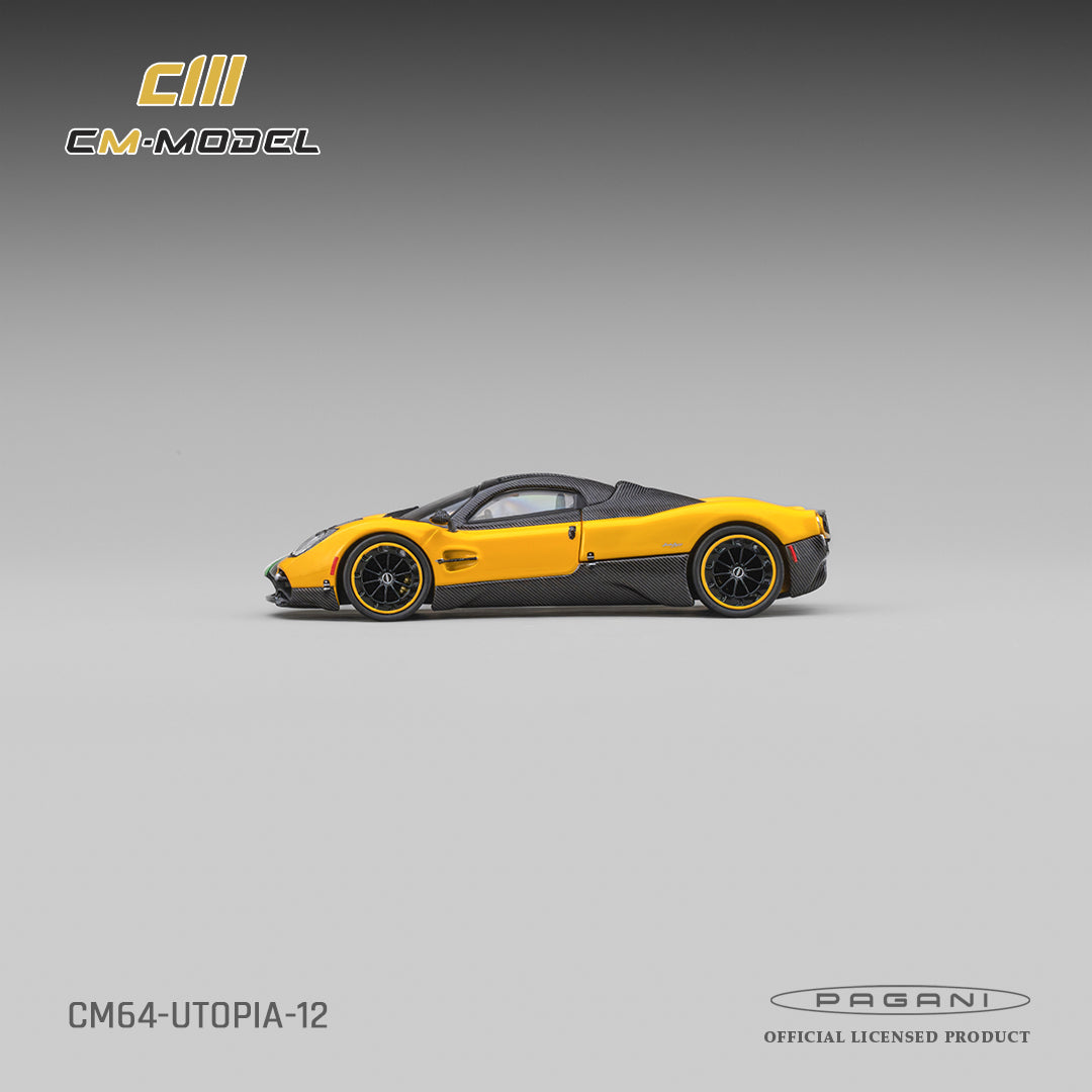 CM Model - Pre-Order - Pagani Utopia Giallo Ginevra - CM64-UTOPIA-12