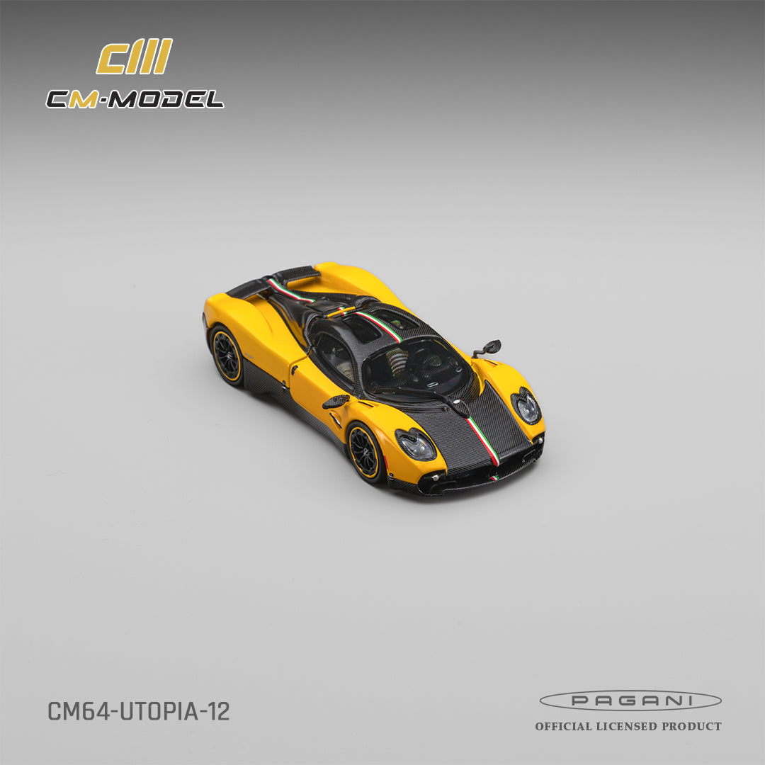 CM Model - Pre-Order - Pagani Utopia Giallo Ginevra - CM64-UTOPIA-12