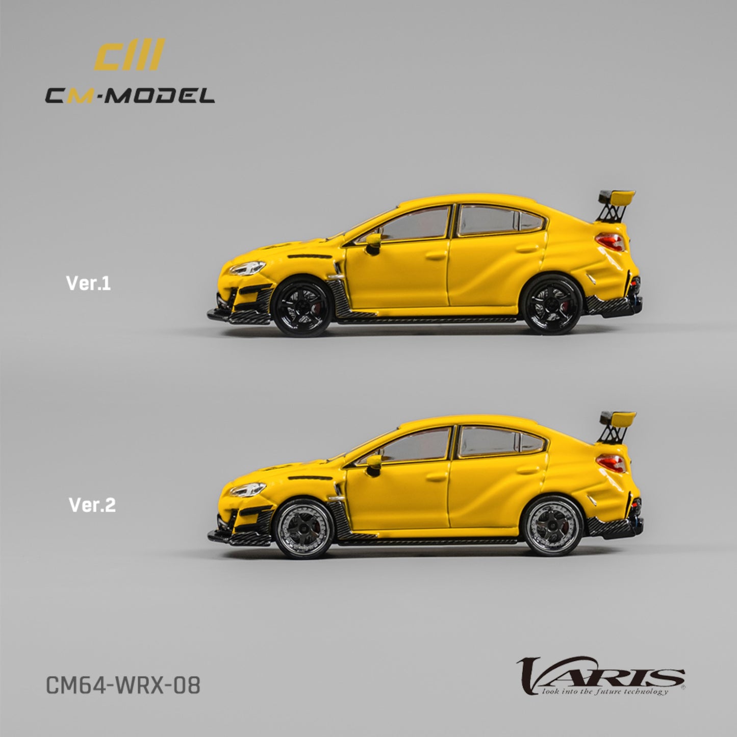 CM Model - Pre-Order - SUBARU WRX Varis Widebody 2.0 - CM64-WRX-08