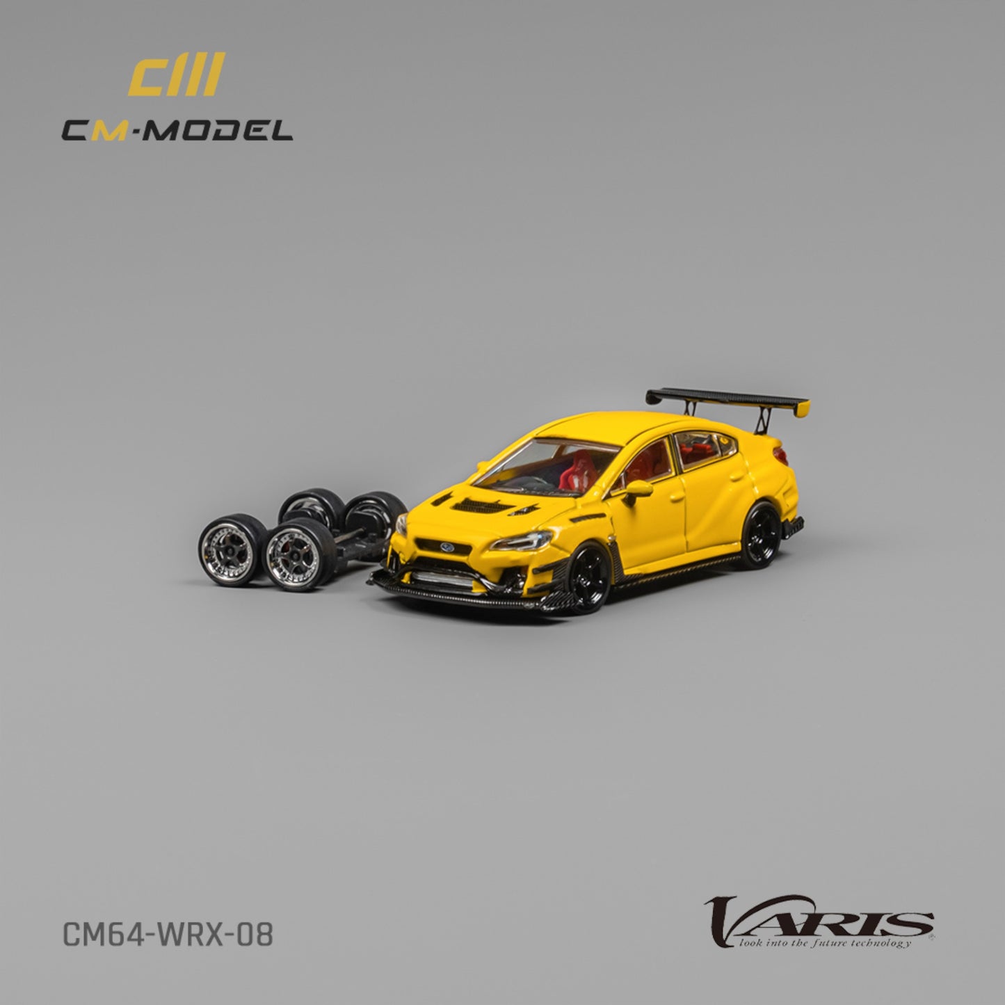 CM Model - Pre-Order - SUBARU WRX Varis Widebody 2.0 - CM64-WRX-08