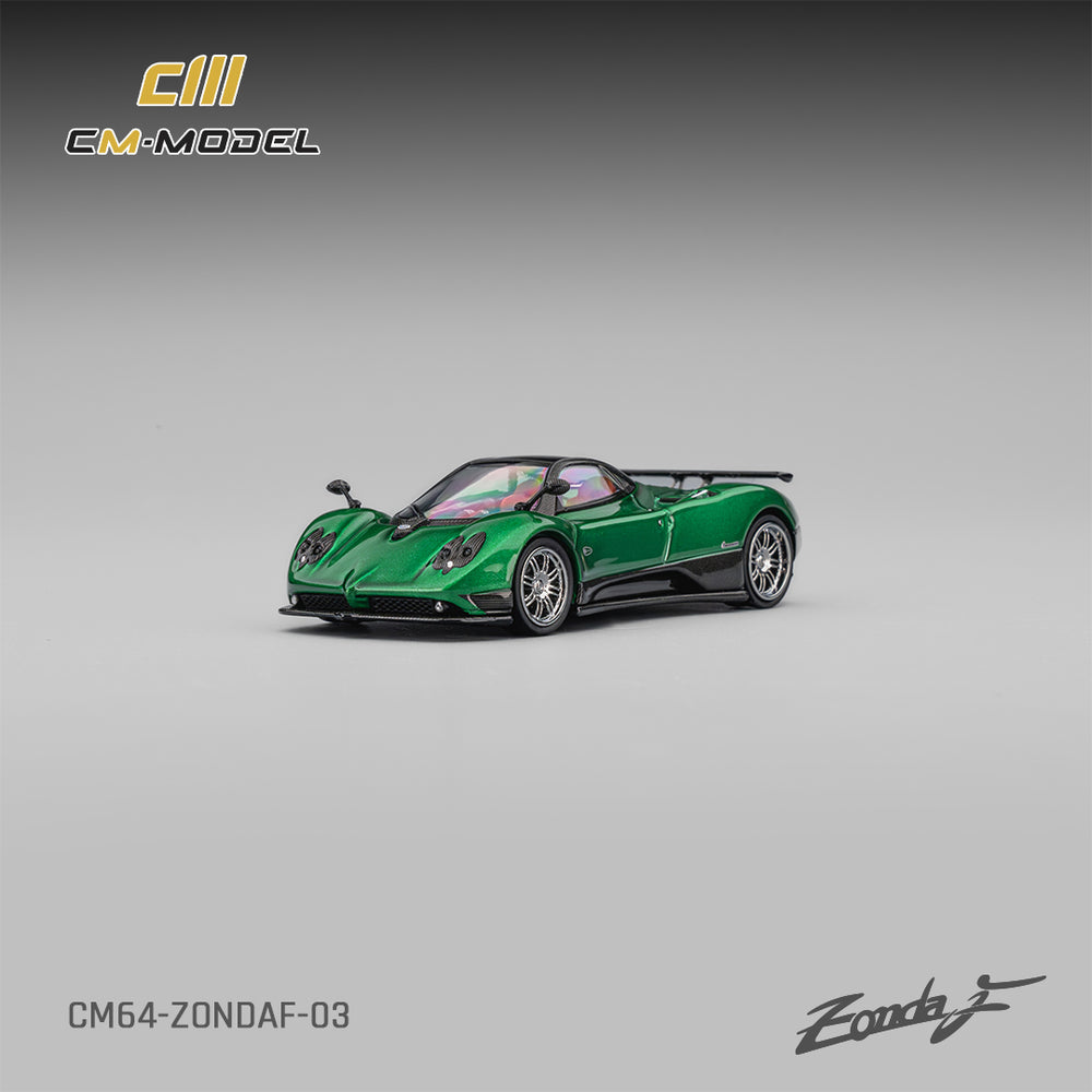 Pre-Order bis 14.03.2025 - CM Model - Pagani ZondaF Metallic Emerald Green - CM64-ZondaF-03