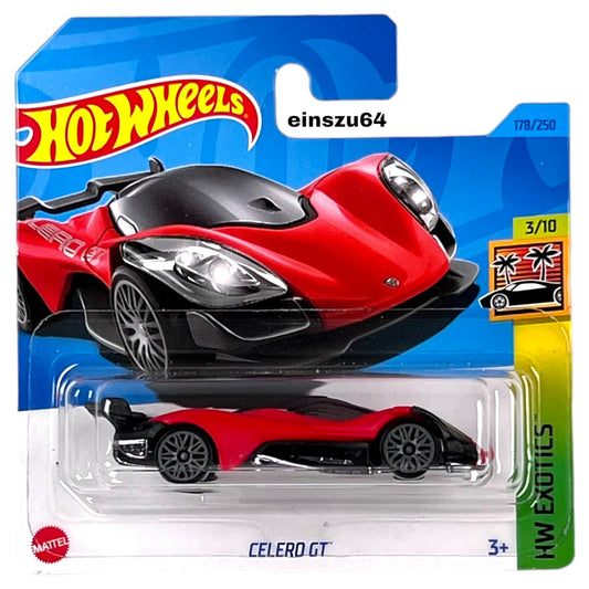 Hot Wheels 2023 - Celero GT - Exotics 3/10 - HKK55 - 178/250 - 1:64