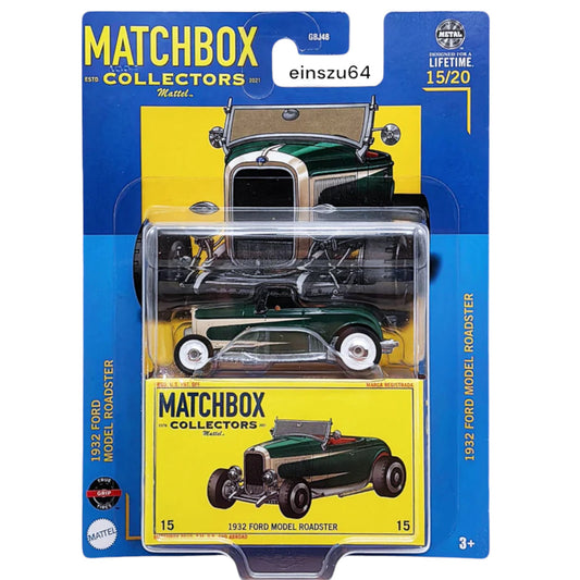 Matchbox 2024 - Collectors - 1932 Ford Model Roadster, green - HLJ71