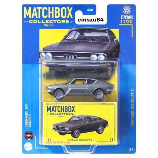 Matchbox 2024 - Collectors - 1969 Audi 100 Coupe S - HVW06