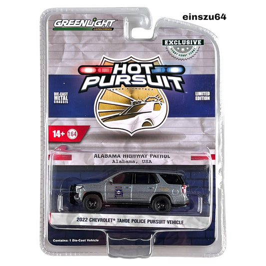 Greenlight - 2022 Chevrolet Tahoe Police Pursuit Vehicle - 30468 - Hobby Exclusive
