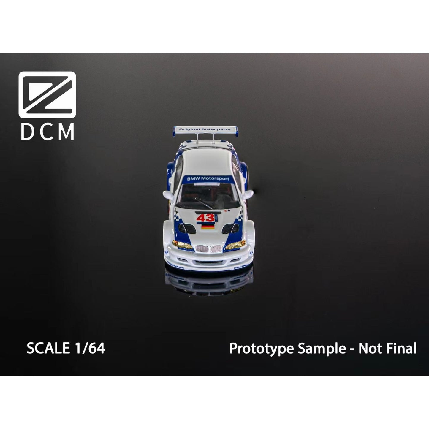 DCM-Models - Pre-Order - BMW M3 GTR - 2021 - DCM64-M3GTR-43