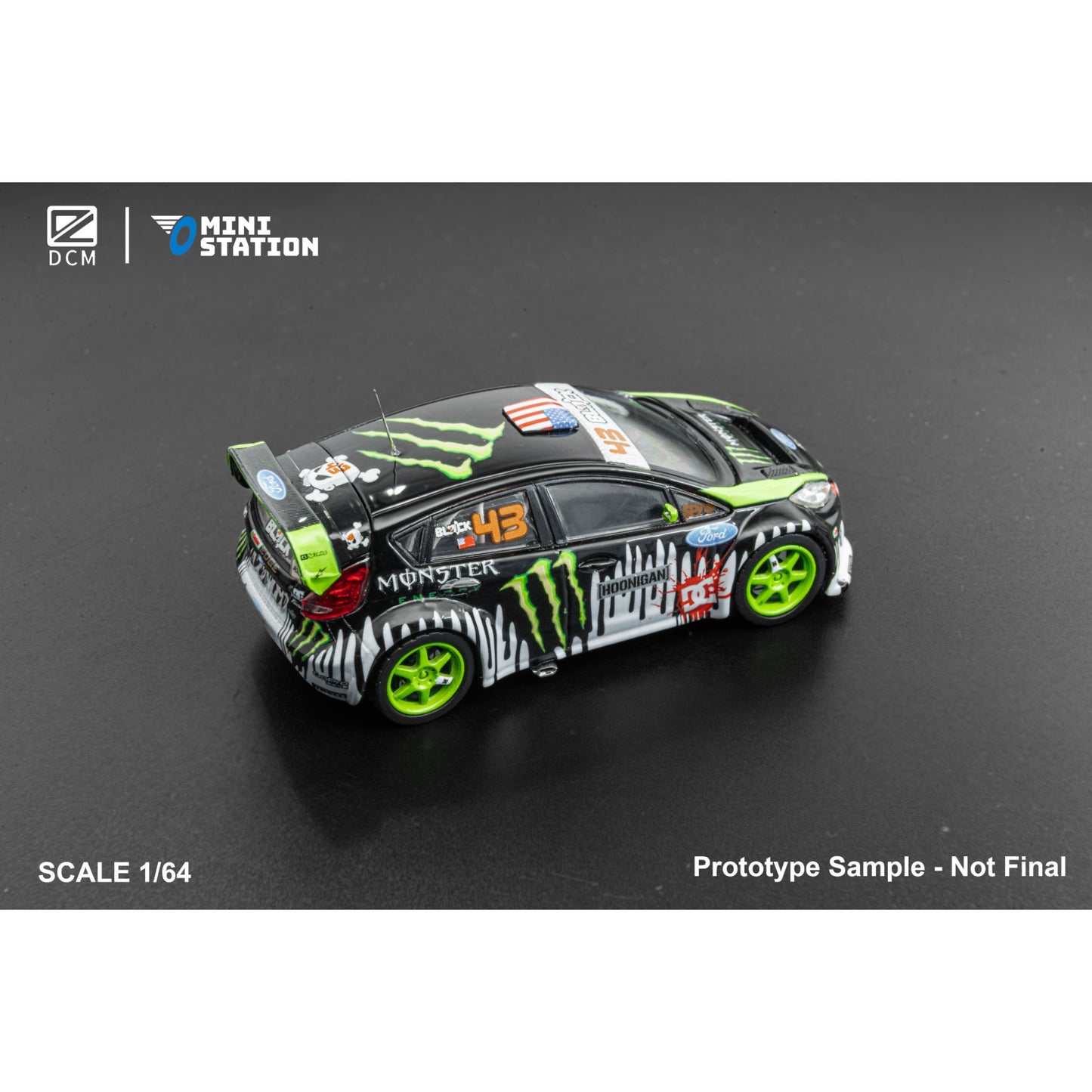 DCM x MiniStation - Pre-Order - Fiesta ST - DCM64-MON-FIE