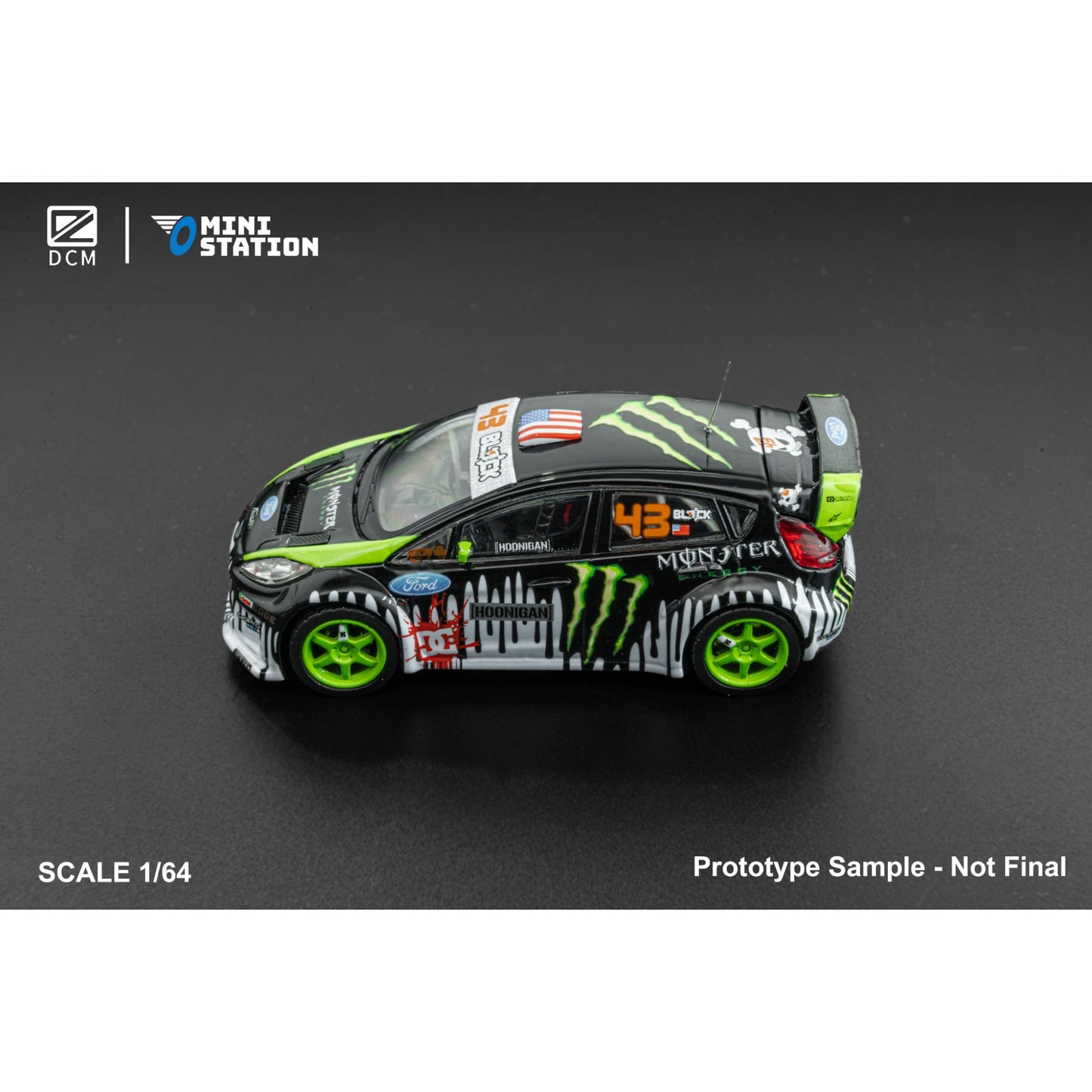 DCM x MiniStation - Pre-Order - Fiesta ST - DCM64-MON-FIE