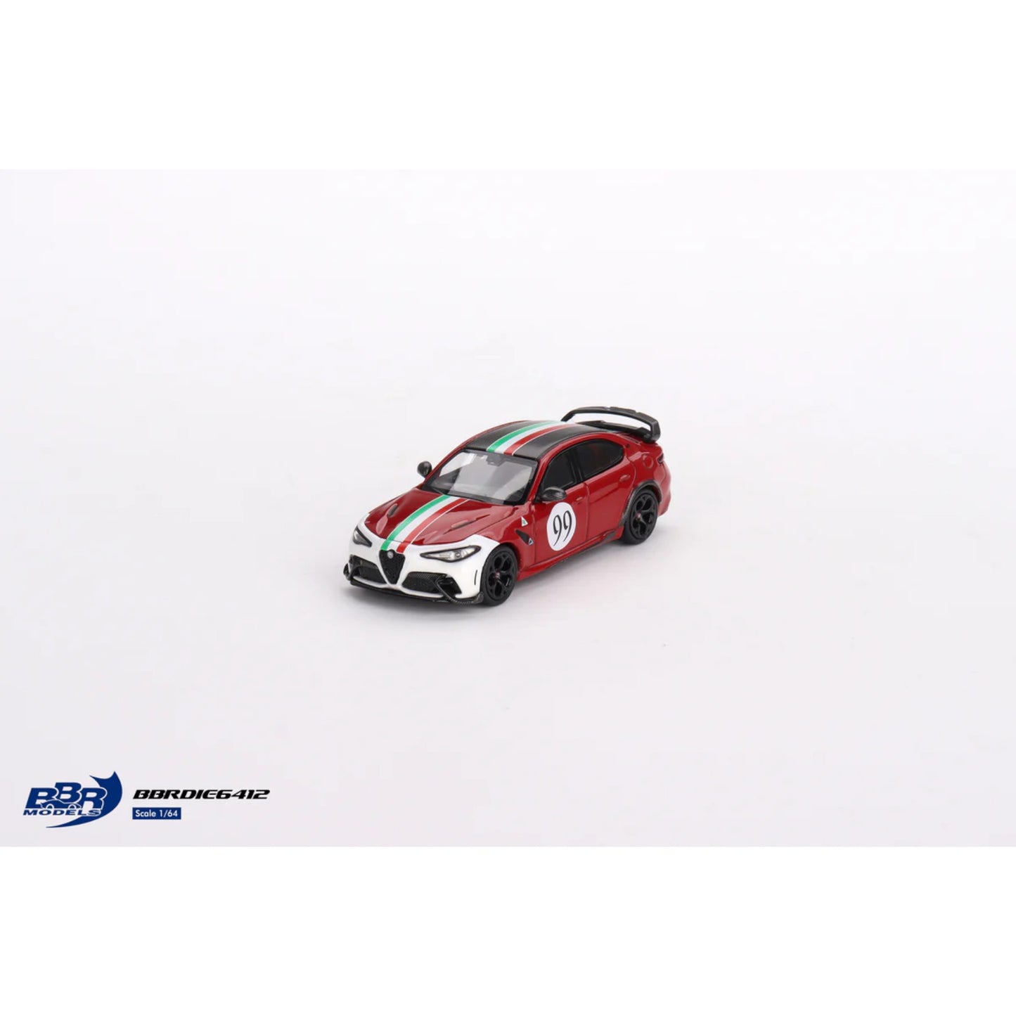 BBR - Alfa Romeo Giulia GTAm Rosso GTA #99, centro stile livery - DIE6412 - 1:64 - OVP