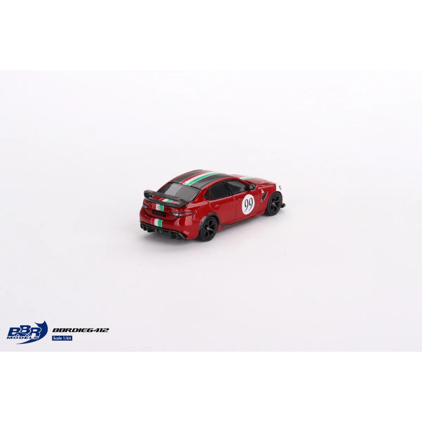 BBR - Alfa Romeo Giulia GTAm Rosso GTA #99, centro stile livery - DIE6412 - 1:64 - OVP