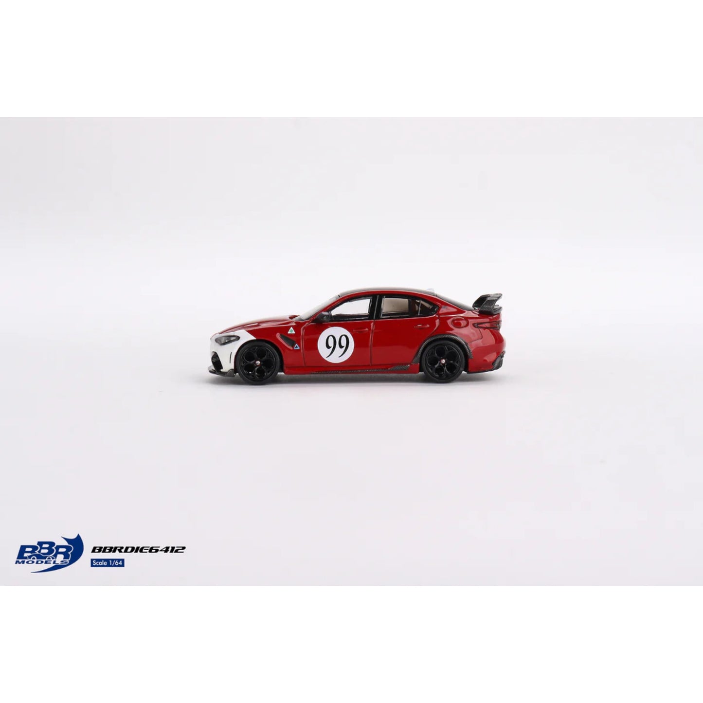 BBR - Alfa Romeo Giulia GTAm Rosso GTA #99, centro stile livery - DIE6412 - 1:64 - OVP