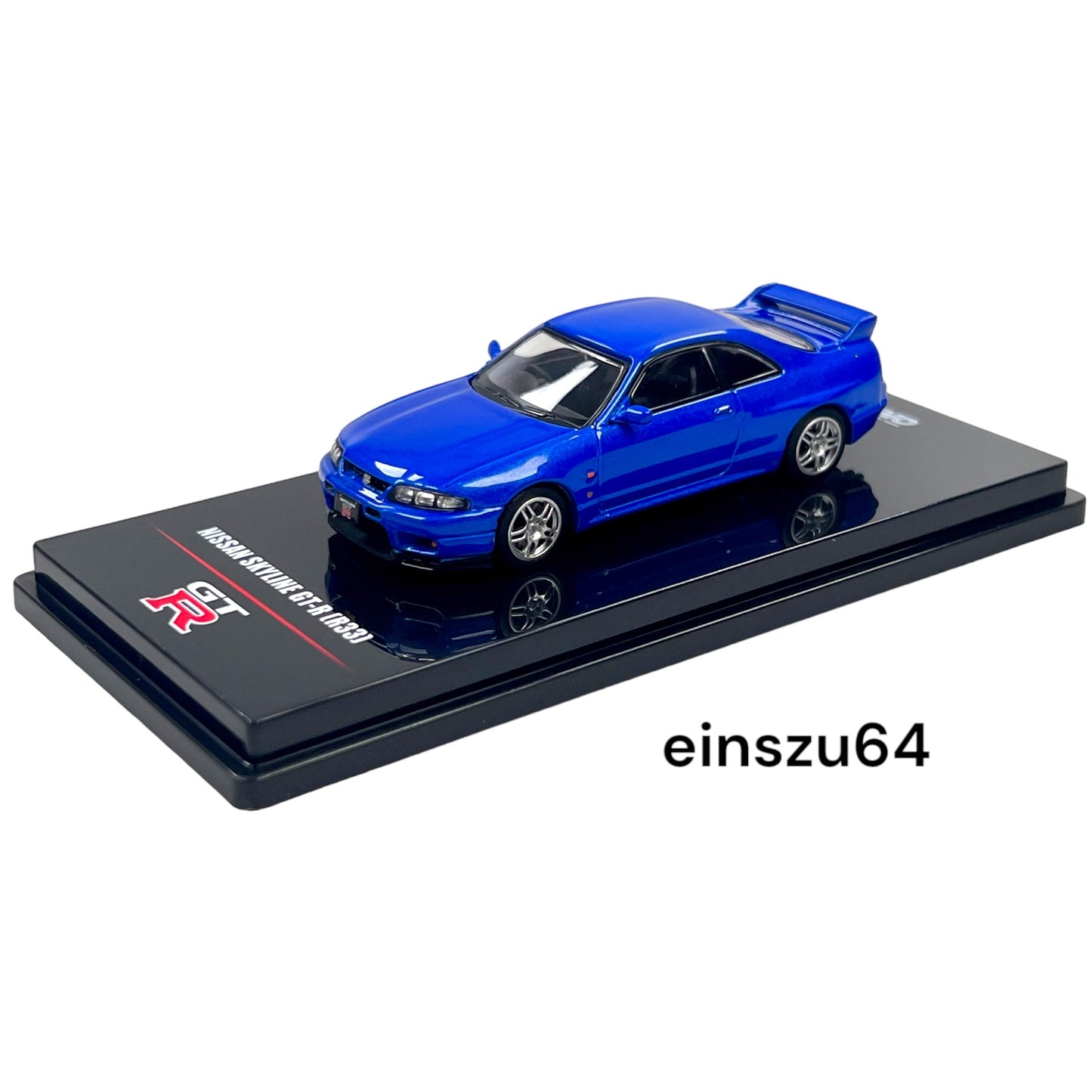 INNO64 - Nissan Skyline GT-R R33, championship blue - IN64-R33-CBL - 1:64