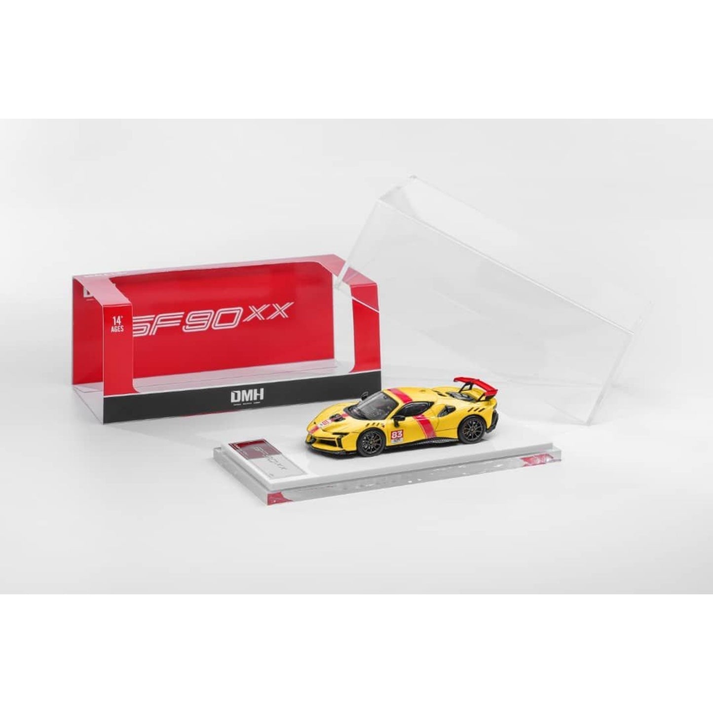 DMH Models - Pre-Order - SF90 XX Stradale Le Mans Livery, yellow