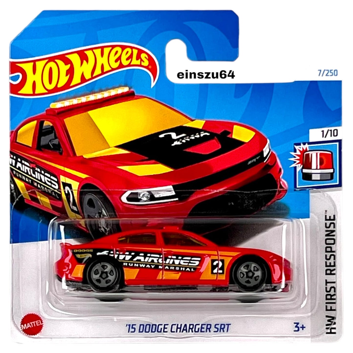 Hot Wheels 2024 - ´15 Dodge Charger SRT - First Response 1/10 - HTB56 - 7/250