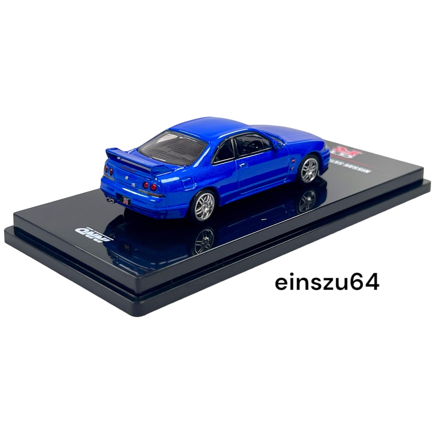 INNO64 - Nissan Skyline GT-R R33, championship blue - IN64-R33-CBL - 1:64