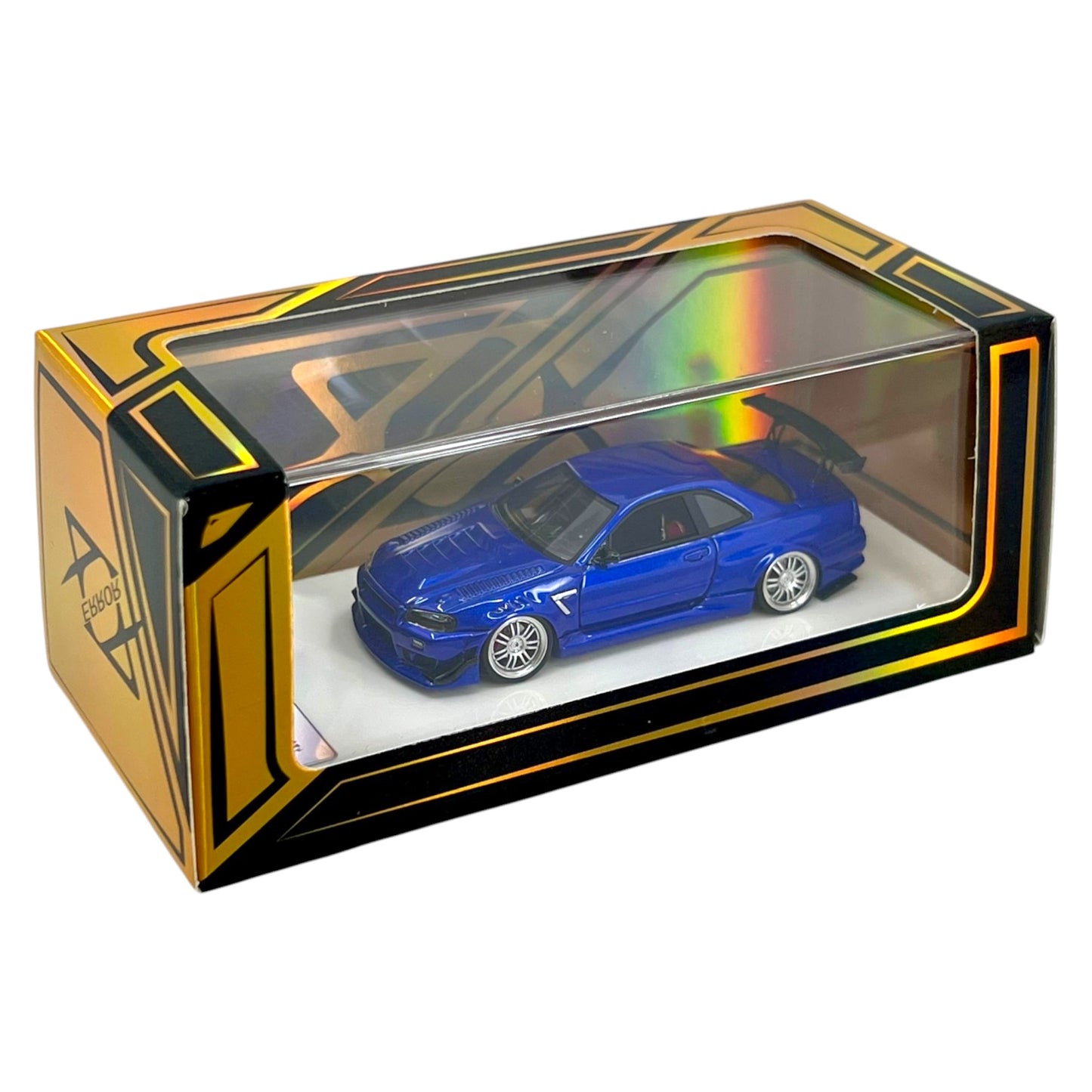 Error404 - Nissan Skyline GT-R (R34) ,blue - Resin - ER404-R34-BLU