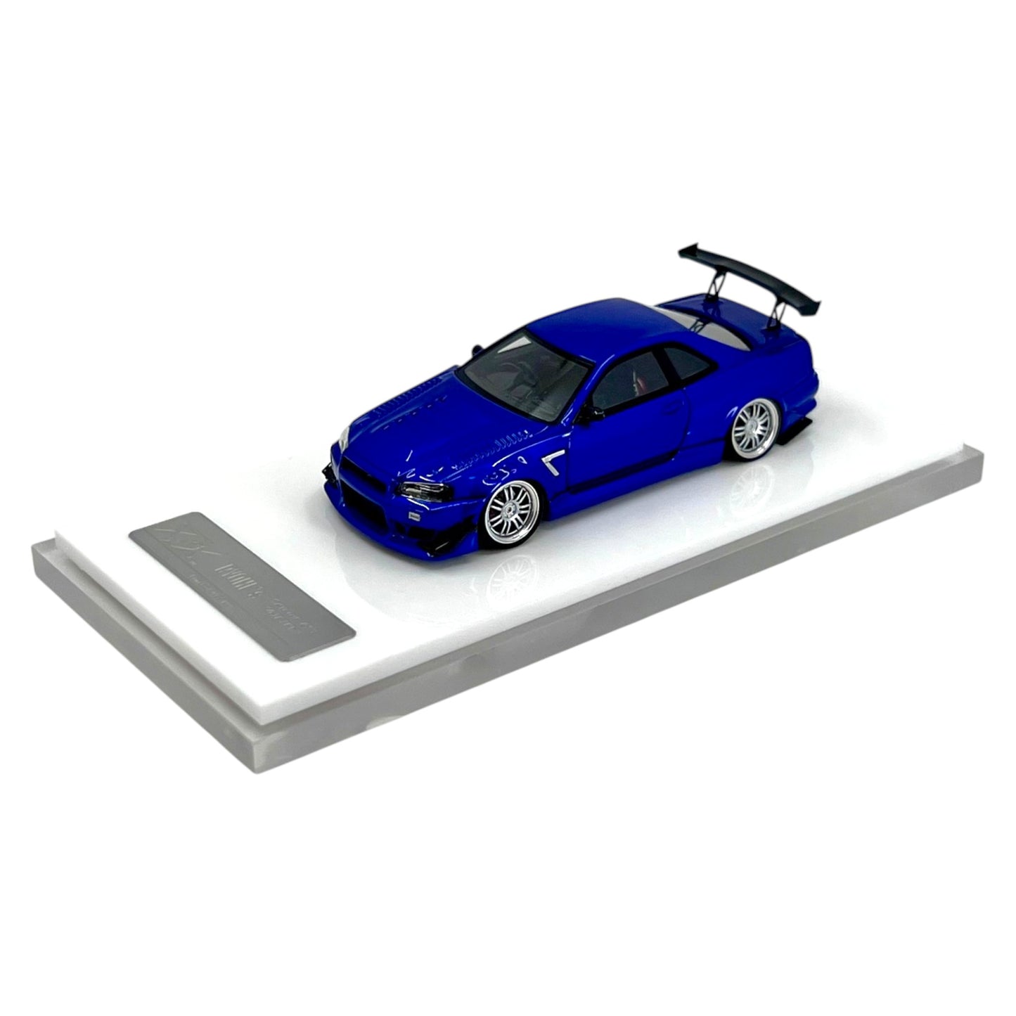 Error404 - Nissan Skyline GT-R (R34) ,blue - Resin - ER404-R34-BLU