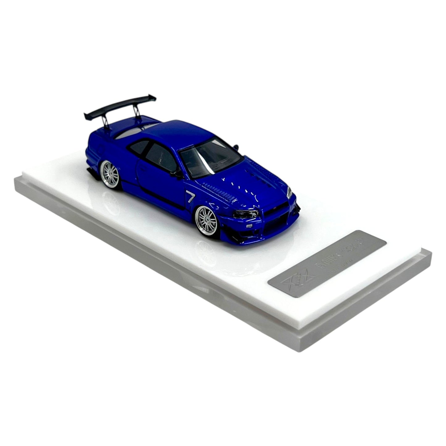 Error404 - Nissan Skyline GT-R (R34) ,blue - Resin - ER404-R34-BLU