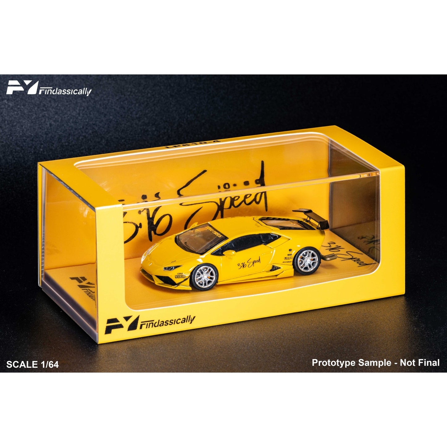 FineClassically - Pre-Order - Huracan LP610-4, Yellow 316 - FC64-LP610-YLW