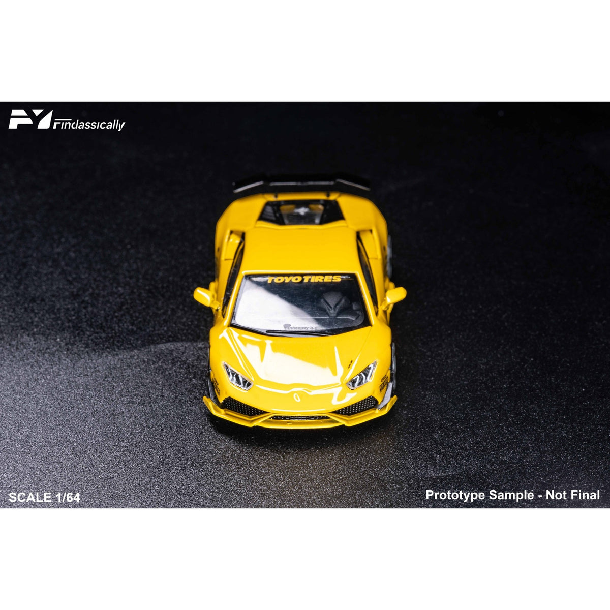 FineClassically - Pre-Order - Huracan LP610-4, Yellow 316 - FC64-LP610-YLW