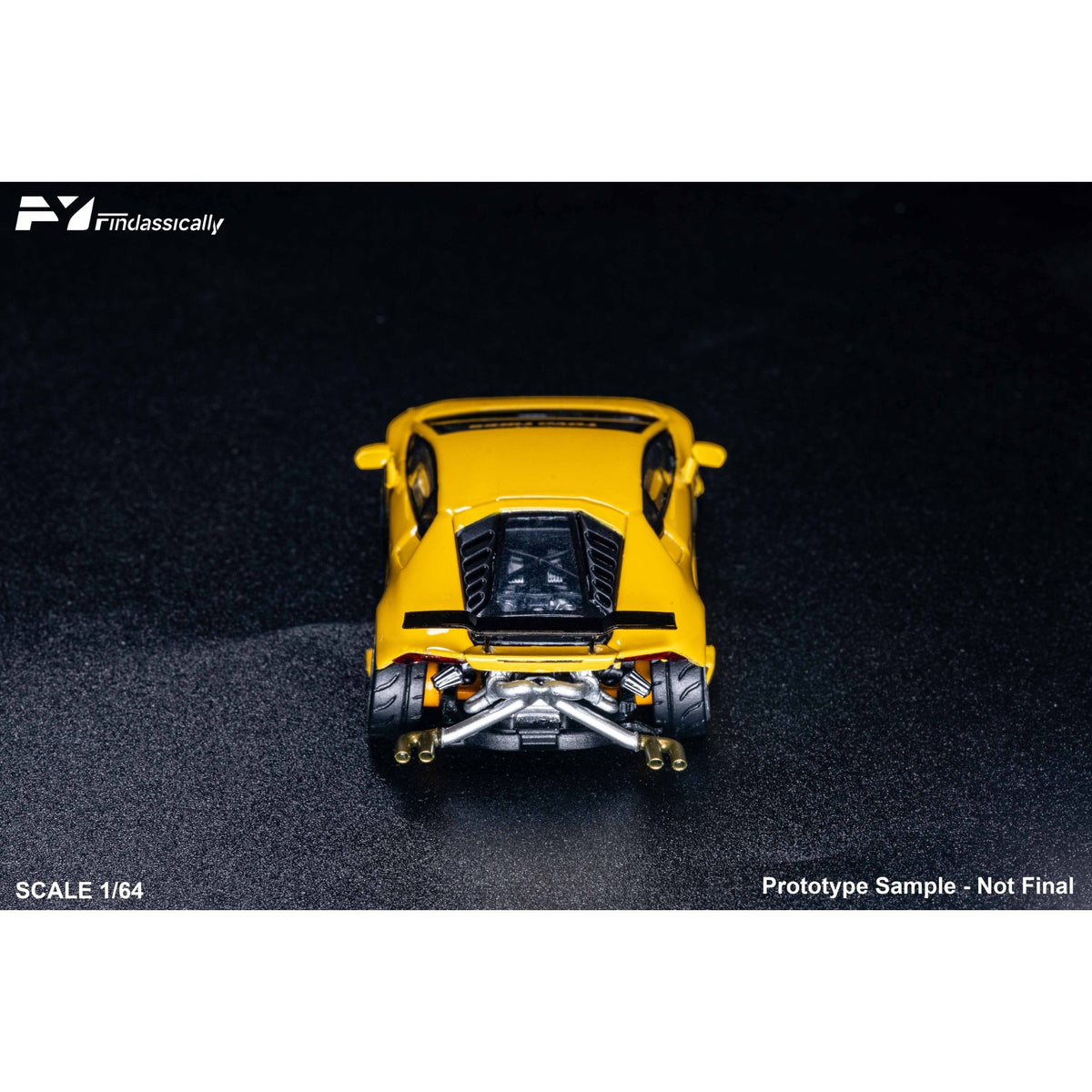 FineClassically - Pre-Order - Huracan LP610-4, Yellow 316 - FC64-LP610-YLW