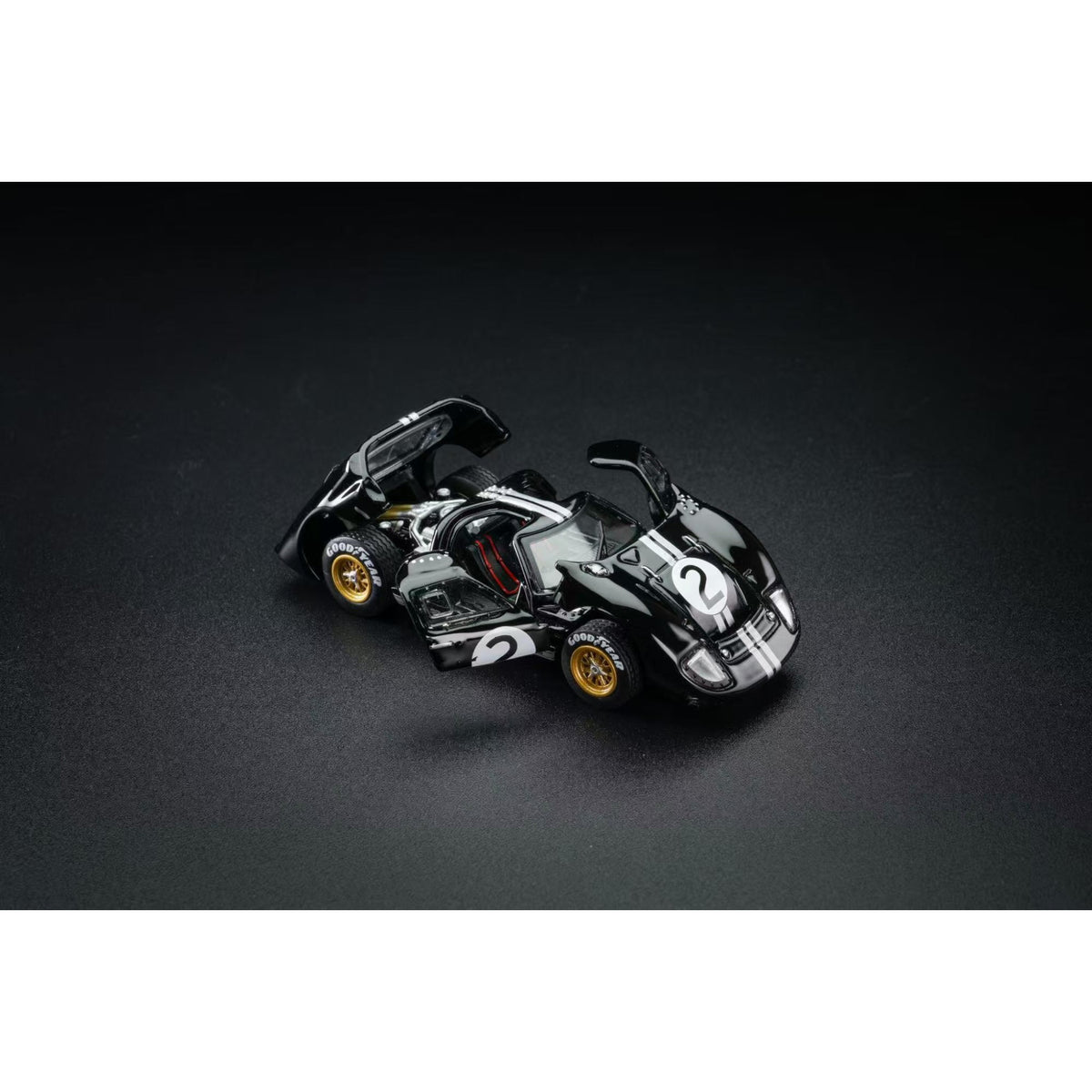 FG Model - Pre-Order - Ford GT40 MK2, Black - FG64-GT40-BLK