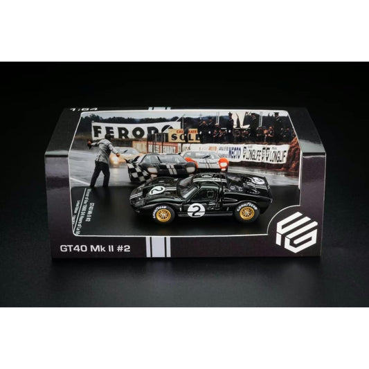 FG Model - Pre-Order - Ford GT40 MK2, Black - FG64-GT40-BLK
