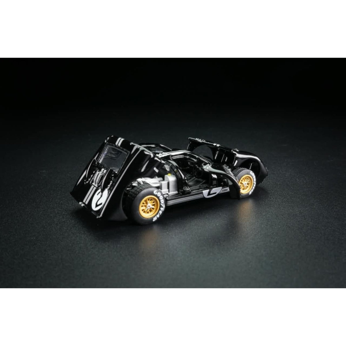 FG Model - Pre-Order - Ford GT40 MK2, Black - FG64-GT40-BLK