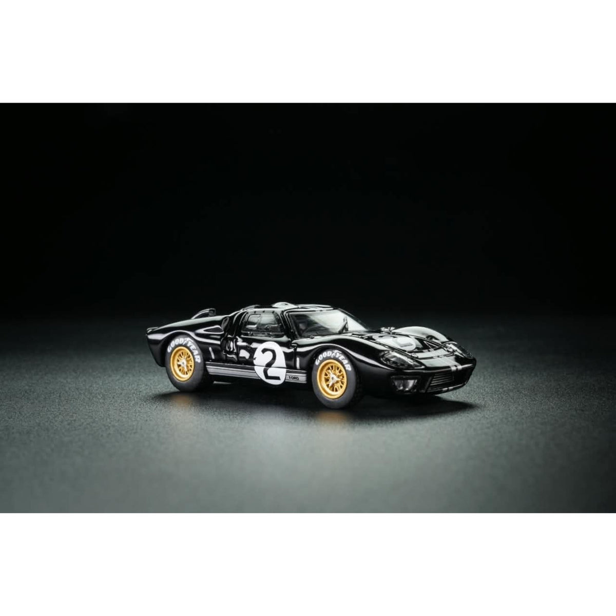 FG Model - Pre-Order - Ford GT40 MK2, Black - FG64-GT40-BLK