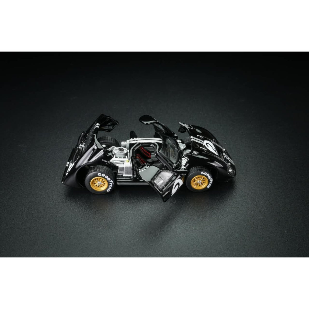 FG Model - Pre-Order - Ford GT40 MK2, Black - FG64-GT40-BLK