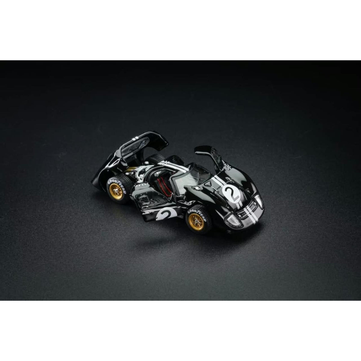 FG Model - Pre-Order - Ford GT40 MK2, Black - FG64-GT40-BLK