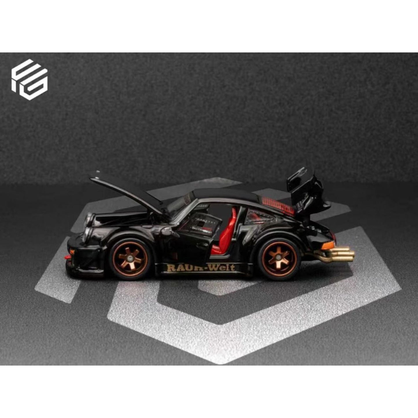 FG Model - RWB930 Rauh-Welt - GT Wing, black