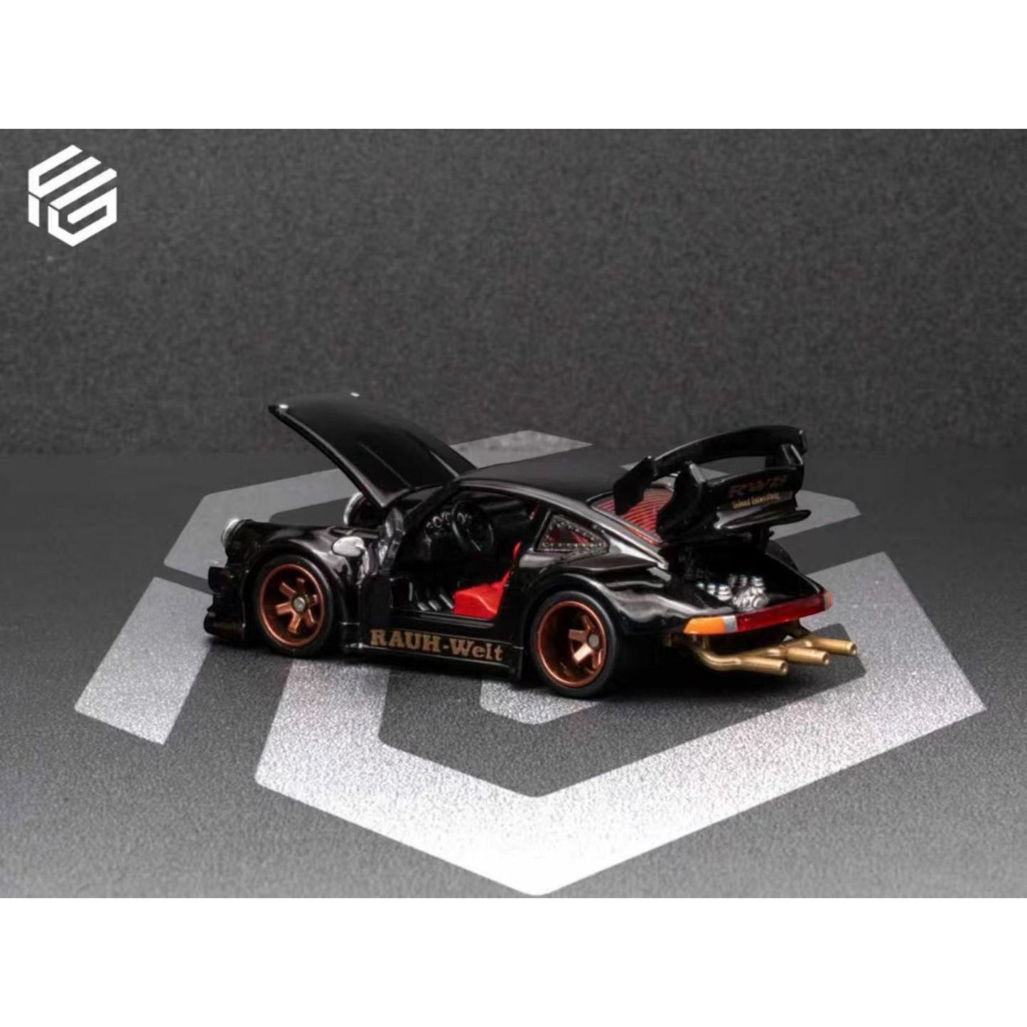 FG Model - RWB930 Rauh-Welt - GT Wing, black