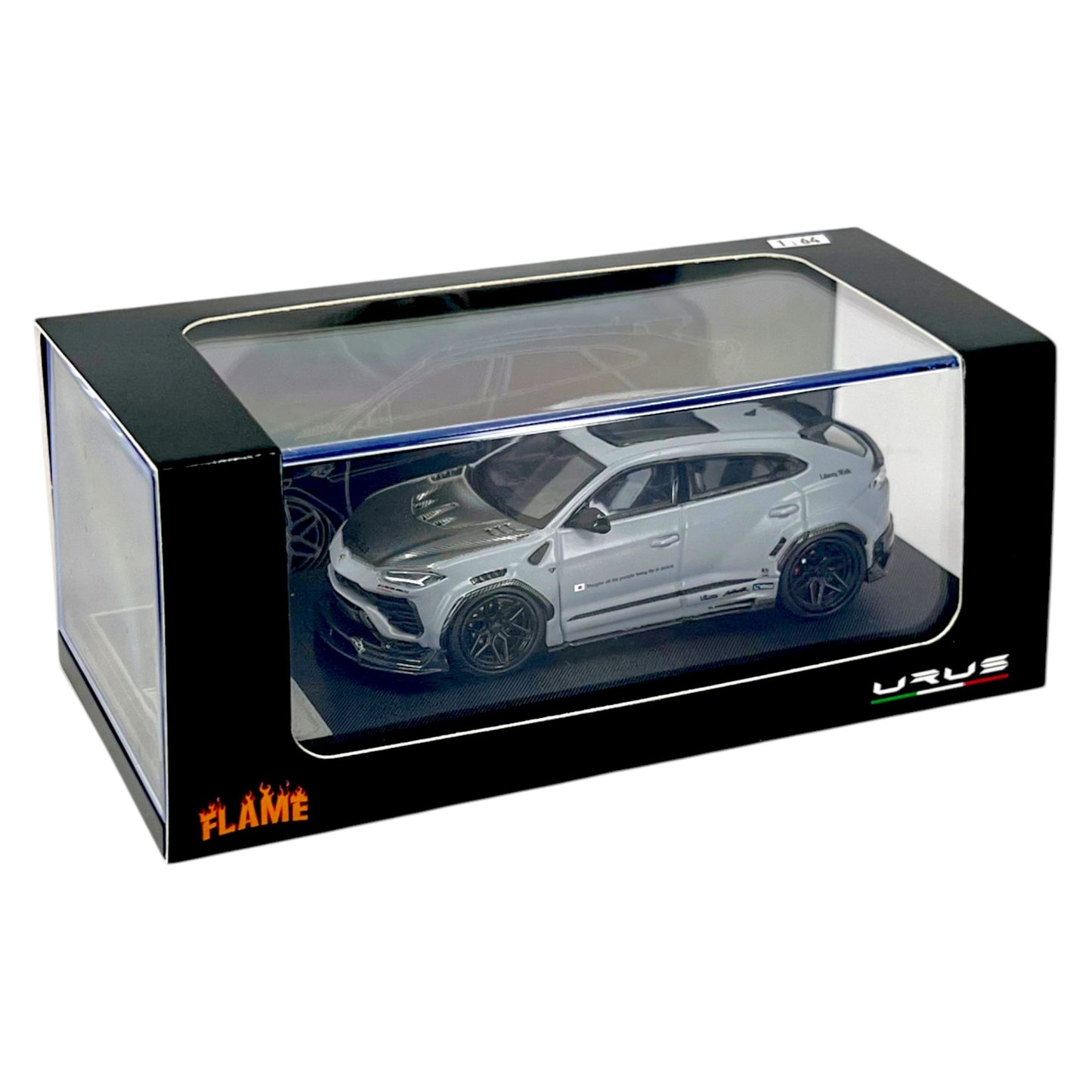 Flame Model - Lamborghini Urus, Liberty Walk, Combat Grey
