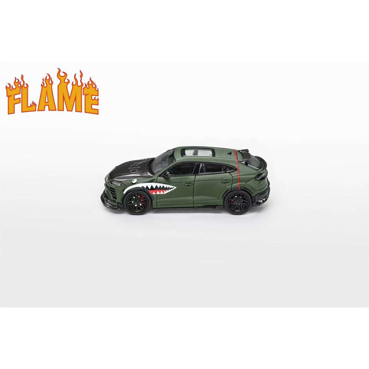Flame Model - Pre-Order - Urus Liberty Walk - Green Shark - FLM64-URUSLB-GS