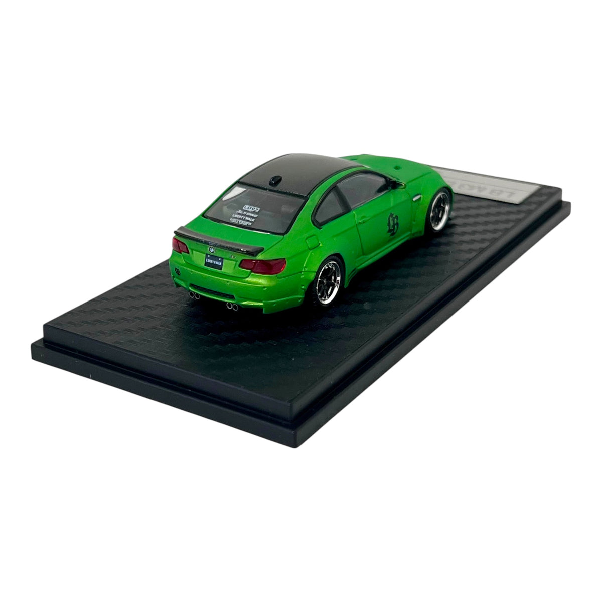 Fine Model - BMW M3 E92 LB Customized, matt green - FM64-LBE92-MGRN